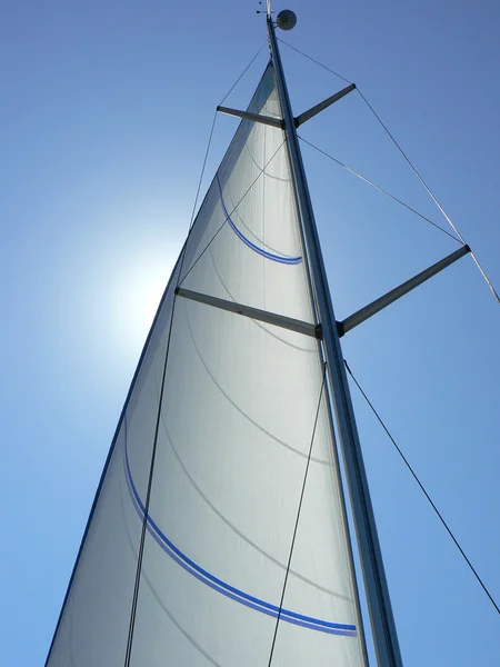 Mastro de veleiro — Fotografia de Stock