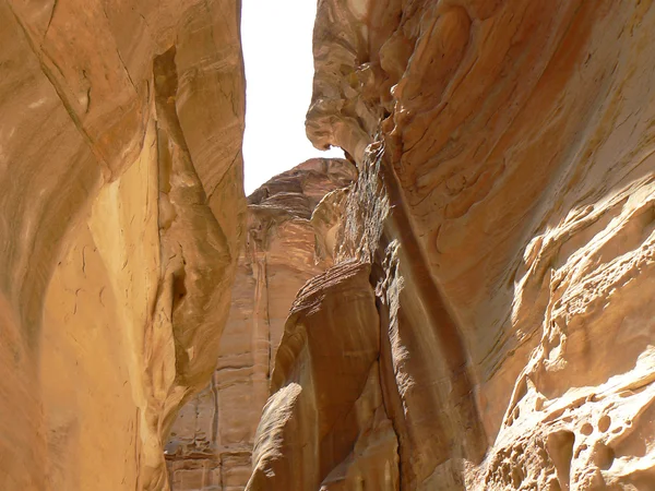 Rock Formation in Petra — Stock Photo, Image