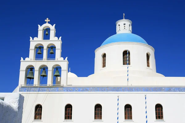 Santorini Kilisesi — Stok fotoğraf