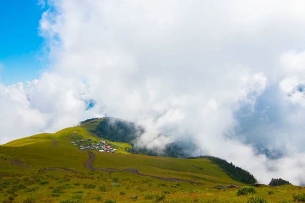 Οροπέδιο Gito Στους Πρόποδες Των Βουνών Kakar — Φωτογραφία Αρχείου