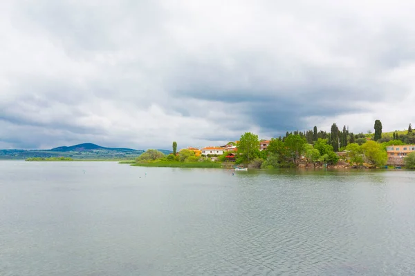 Rybářská Loď Golyazi Village Turkey — Stock fotografie