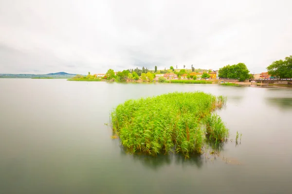 Vissersboot Golyazi Village Turkije — Stockfoto