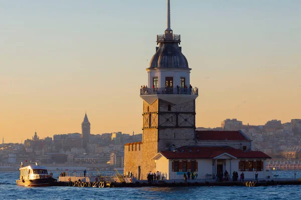 Maiden Tower Galata Tower Istanbul — ストック写真