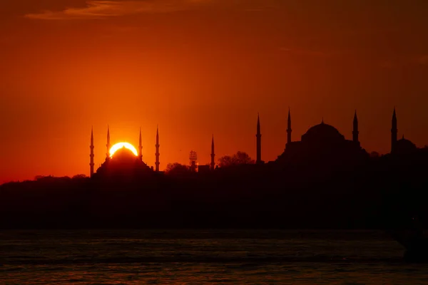 Blue Mosque Hagia Sophia — Stock Photo, Image