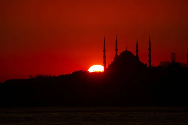 Blå Moskén Och Hagia Sofia — Stockfoto