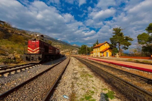 Dworzec Kolejowy Hackr Adana Turcja — Zdjęcie stockowe