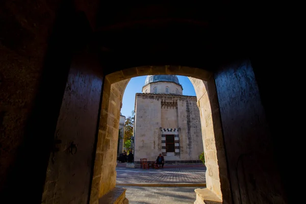 Ulu Mecset Ziyapasa Park Kilátás Adana Adana Cukurova Régió Legnagyobb — Stock Fotó