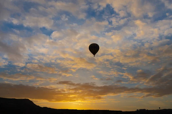 Colorful Hot Air Balloons Launch Goreme National Park Cappadocia Turkey — Stock Photo, Image