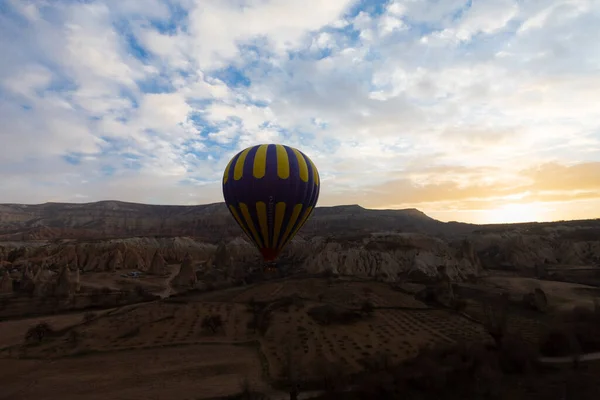 Bunte Heißluftballons Vor Dem Start Goreme Nationalpark Kappadokien Türkei — Stockfoto