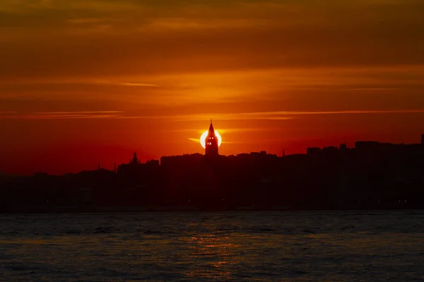 Stanbul Daki Galata Kulesi — Stok fotoğraf