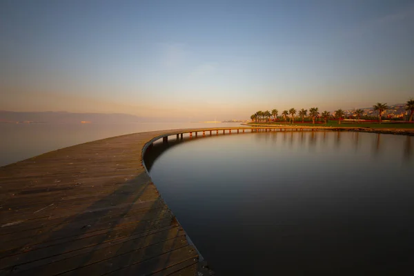 Sekapark Izmit Kocaeli Piękny Park Naturalny Wybrzeżu Zachód Słońca Widok — Zdjęcie stockowe