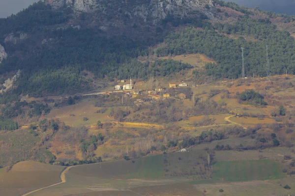 Landschap Prachtige Herfst Natuur Helling Van Het Kure Gebergte Kastamonu — Stockfoto