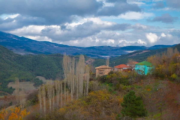 Landschaft Schöne Herbstnatur Hang Des Kure Gebirges Kastamonu Türkei — Stockfoto