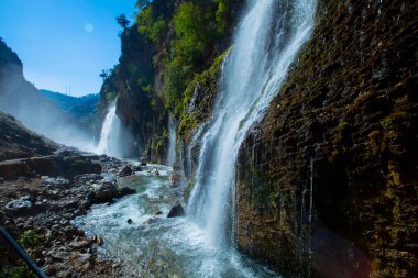Kapuzbasi 'nin inanılmaz şelalesi - Kayseri, Türkiye