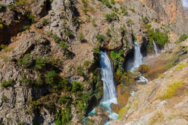 Kapuzbasi 'nin inanılmaz şelalesi - Kayseri, Türkiye