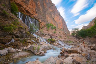 Kapuzbasi 'nin inanılmaz şelalesi - Kayseri, Türkiye