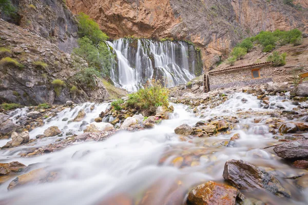 Amazing Waterfall Kapuzbasi Kayseri Turkey — Zdjęcie stockowe