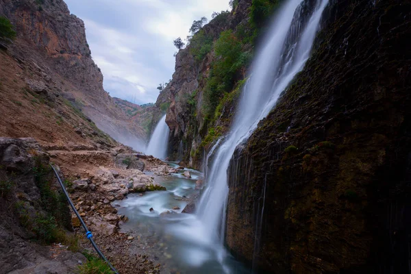 Amazing Waterfall Kapuzbasi Kayseri Turkey — Fotografia de Stock