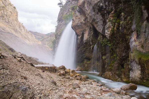 Increíble Cascada Kapuzbasi Kayseri Turquía — Foto de Stock