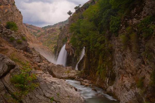 Amazing Waterfall Kapuzbasi Kayseri Turkey — Foto de Stock