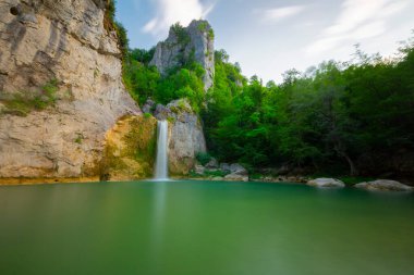 Ilica Şelalesi, Horma Kanyonu, Kure Dağları Ulusal Parkı, Kastamonu. Türkiye
