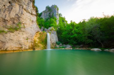 Ilica Şelalesi, Horma Kanyonu, Kure Dağları Ulusal Parkı, Kastamonu. Türkiye