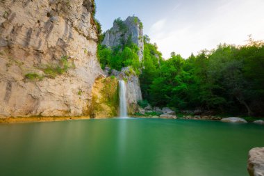 Ilica Şelalesi, Horma Kanyonu, Kure Dağları Ulusal Parkı, Kastamonu. Türkiye