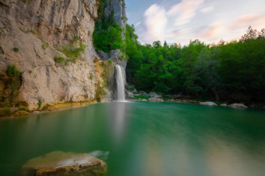 Ilica Şelalesi, Horma Kanyonu, Kure Dağları Ulusal Parkı, Kastamonu. Türkiye