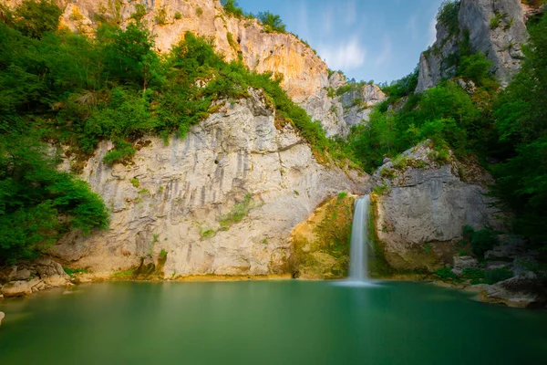 Ilica Waterfall Horma Canyon Kure Mountains National Park Kastamonu Turkey — Stock Photo, Image