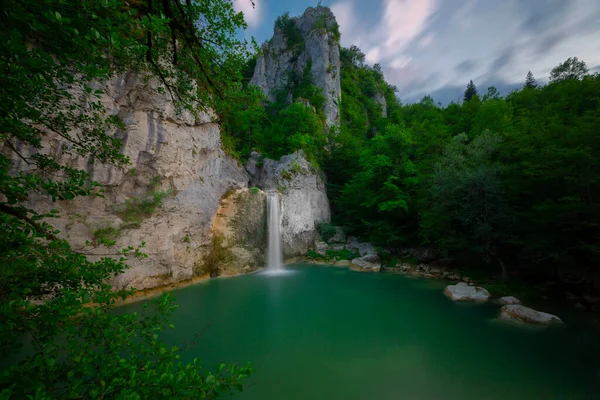 Ilica Şelalesi, Horma Kanyonu, Kure Dağları Ulusal Parkı, Kastamonu. Türkiye