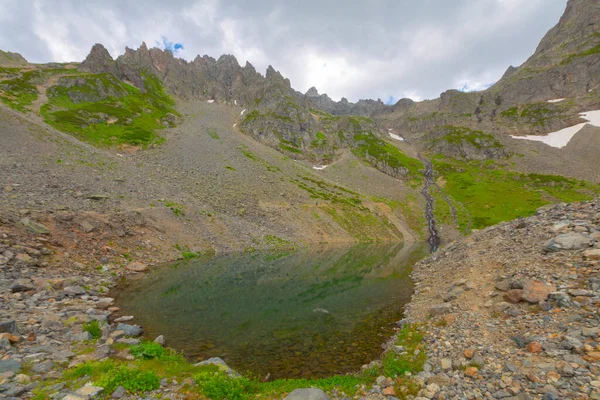 Avusor Plateau Kackar Mountains Blue Cloudy Sky Background Rize Turkey — Stok fotoğraf