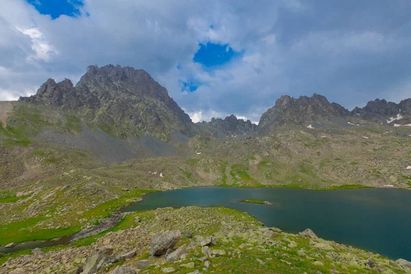 Kapl Lakes Located Verenik Plateau Kakar Mountains National Park — Stok fotoğraf