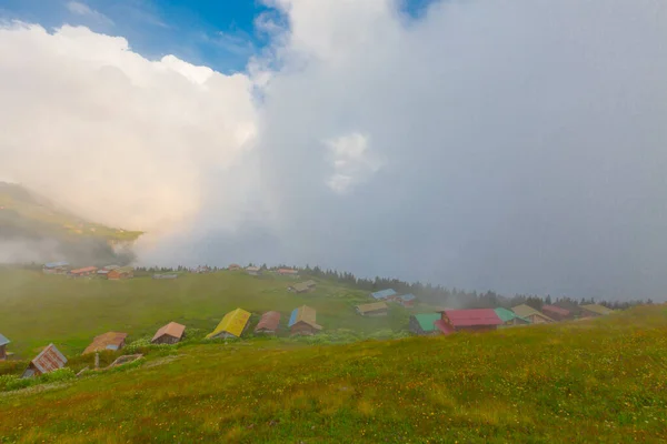 Sal Fennsík Rize Camlihemsin Sal Highland Fekete Tengeren Törökországban — Stock Fotó