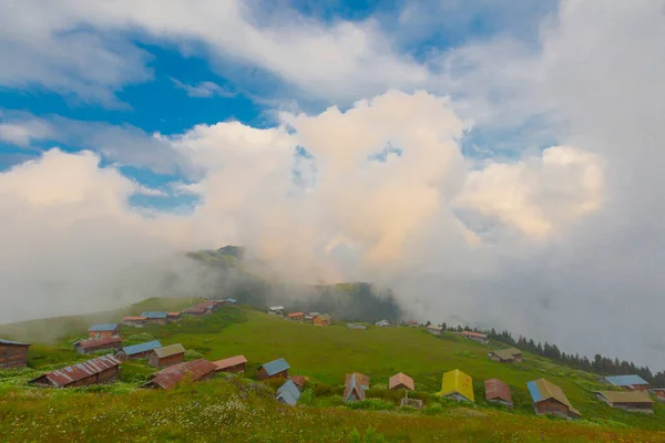 Sal Plateau Rize Camlihemsin Sal Hoogland Zwarte Zee Turkije — Stockfoto