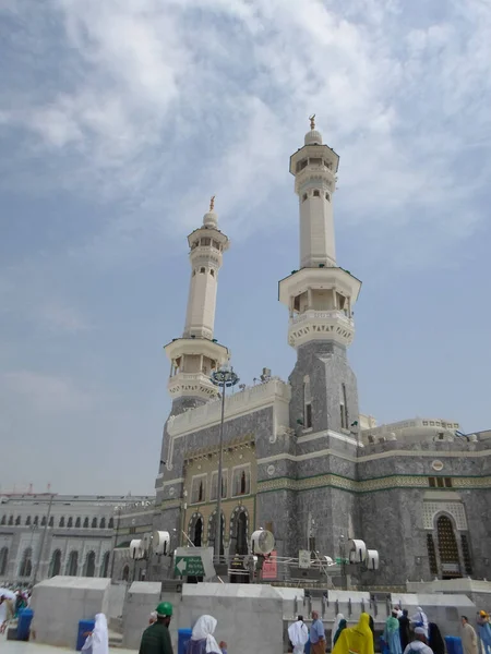 Kaaba Minarets Walls Holy Place Muslims — Stock Photo, Image