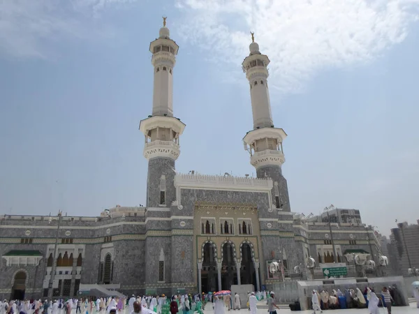 Kaaba Minareti Mura Del Luogo Santo Dei Musulmani — Foto Stock