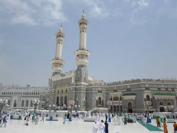 Kaaba Minarets Walls Holy Place Muslims — Zdjęcie stockowe