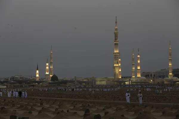 Jannat Baqi Garden Baqi Cemetery Medina Saudi Arabia Located Southeast — Stock Photo, Image