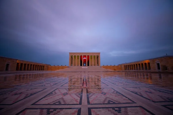 Anitkabir Mausoleum Ataturk Ankara Turkey — Stock Photo, Image