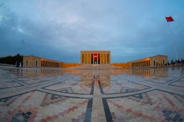 Anitkabir Ancara Turquia Anitkabir Mausoléu Ataturk Fundador República Turca — Fotografia de Stock