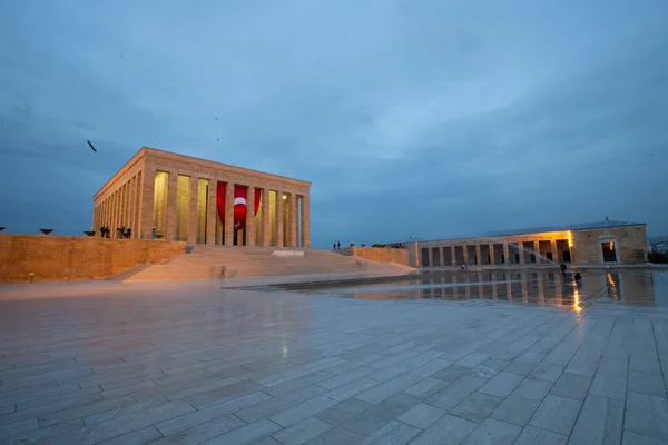 Anitkabir Turkije Anitkabir Het Mausoleum Van Ataturk Oprichter Van Turkse — Stockfoto