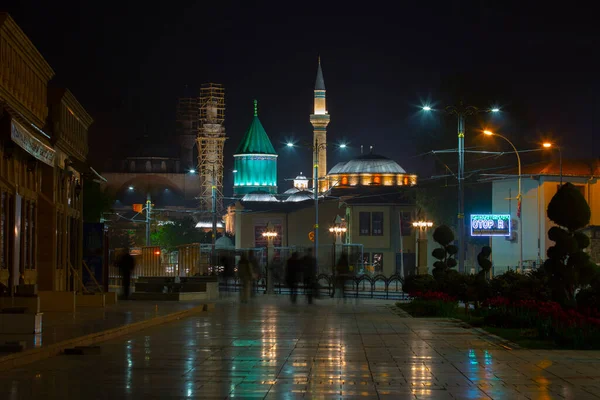Moschea Del Museo Mevlana Konya Turchia — Foto Stock