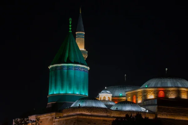 Mesquita Museu Mevlana Konya Turquia — Fotografia de Stock