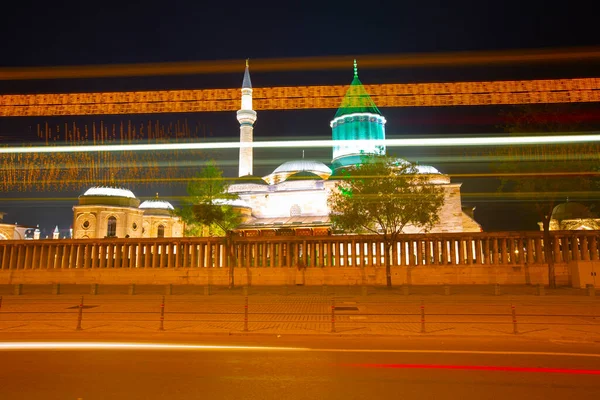 Mesquita Museu Mevlana Konya Turquia — Fotografia de Stock