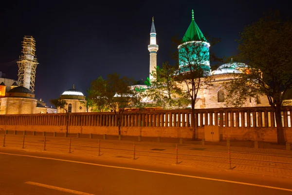 Mevlana Museum Moschee Konya Türkei — Stockfoto