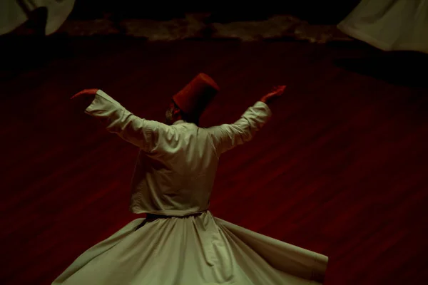 Konya Tanımlanamayan Semazen Dervishes — Stok fotoğraf