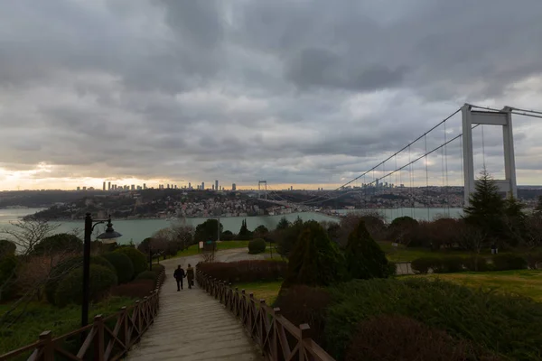 Městská Doprava Most Bosphorus — Stock fotografie
