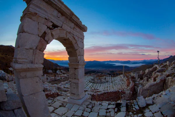 Sagalassos Ókori Város Burdur — Stock Fotó