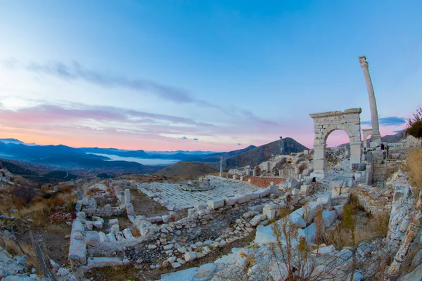 Sagalassos Ókori Város Burdur — Stock Fotó