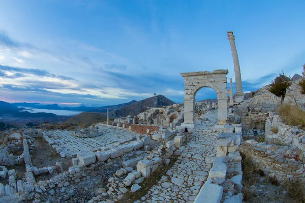 Sagalassos Antica Città Burdur — Foto Stock